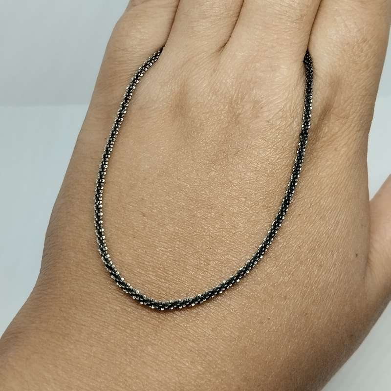 Silver Costume Jewelry Necklace #C0087