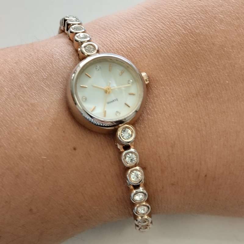 Tennis Bracelet Inspired Quartz Ladies Watch #W0124
