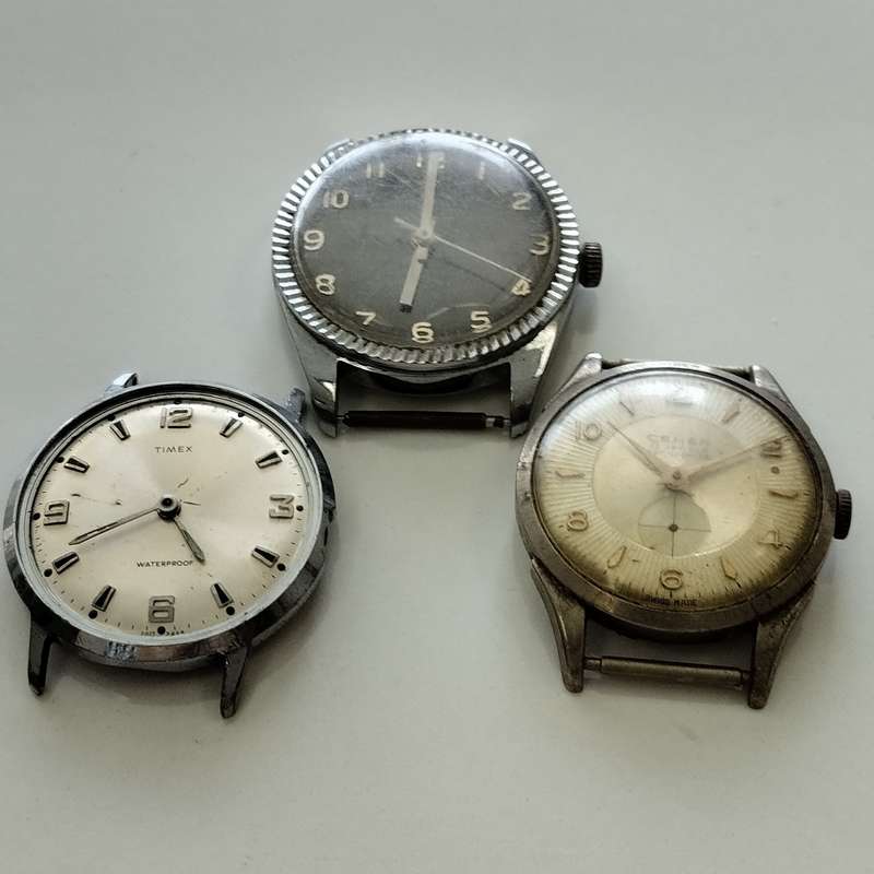 3 Piece Watch Face Lot #W0123