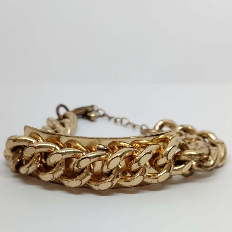 Chain Link Costume Jewelry Bracelet #C0097