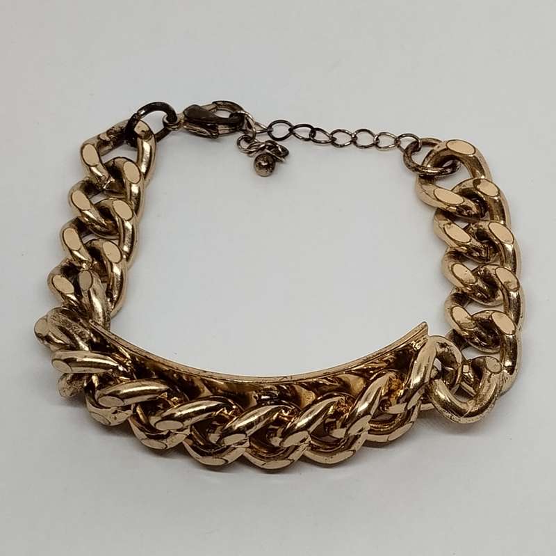 Chain Link Costume Jewelry Bracelet #C0097