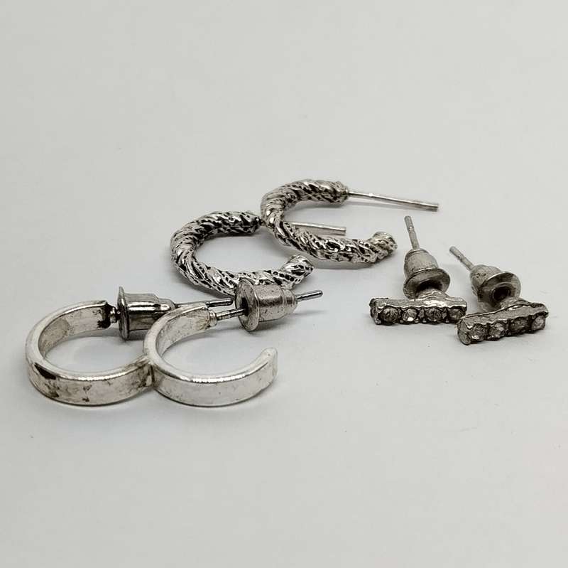 3 Piece Stud Earring Set #C0096