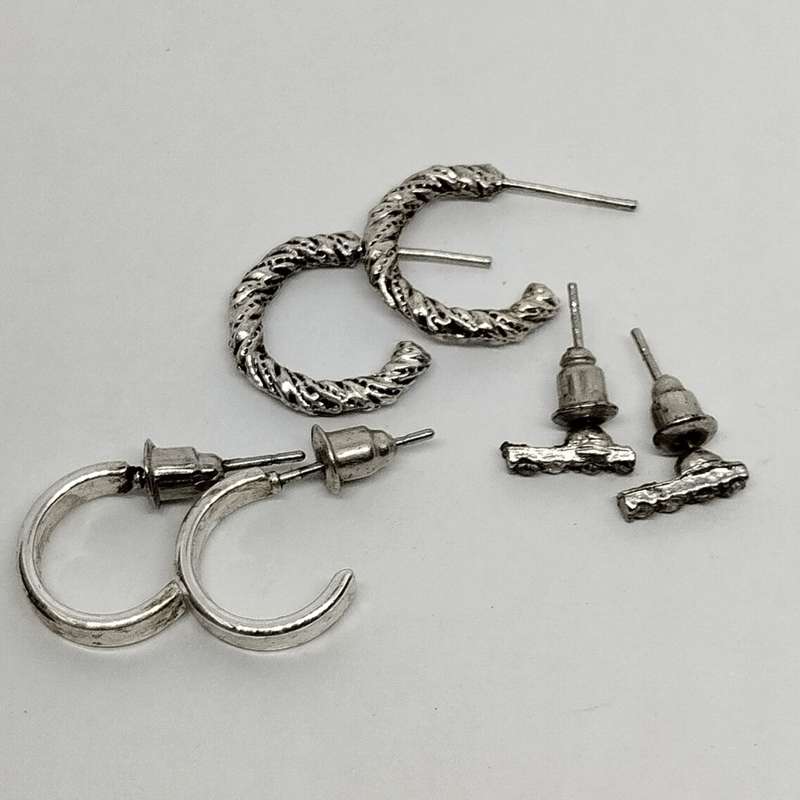 3 Piece Stud Earring Set #C0096