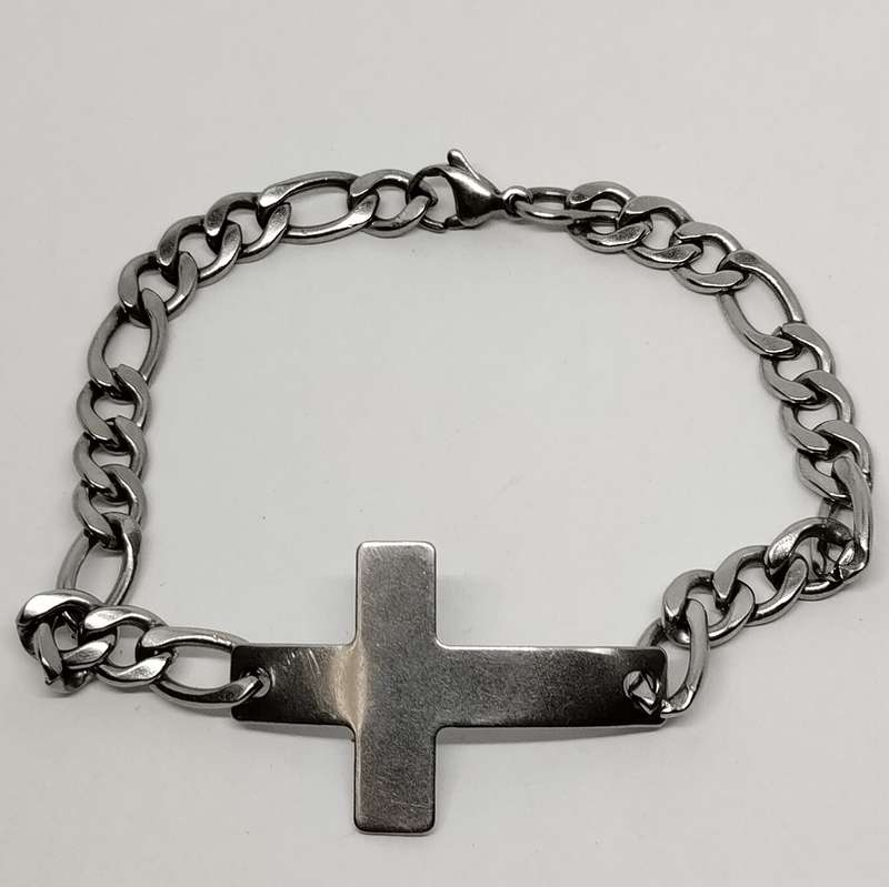 Stainless Steel Cross Bracelet #F0120