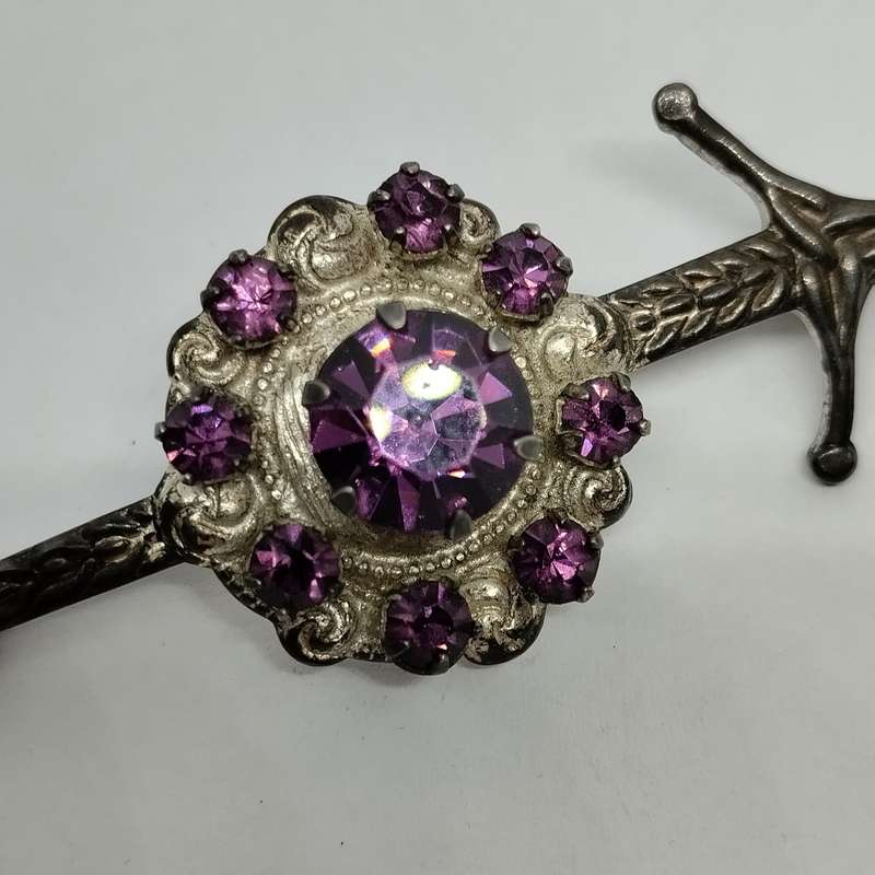 Sterling Silver Sword Brooch #S0063