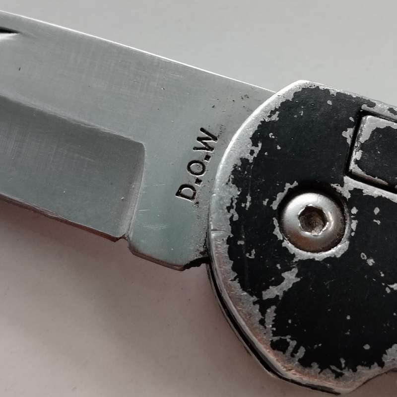 D.O.W Stainless Steel Pocket Knife #O0068