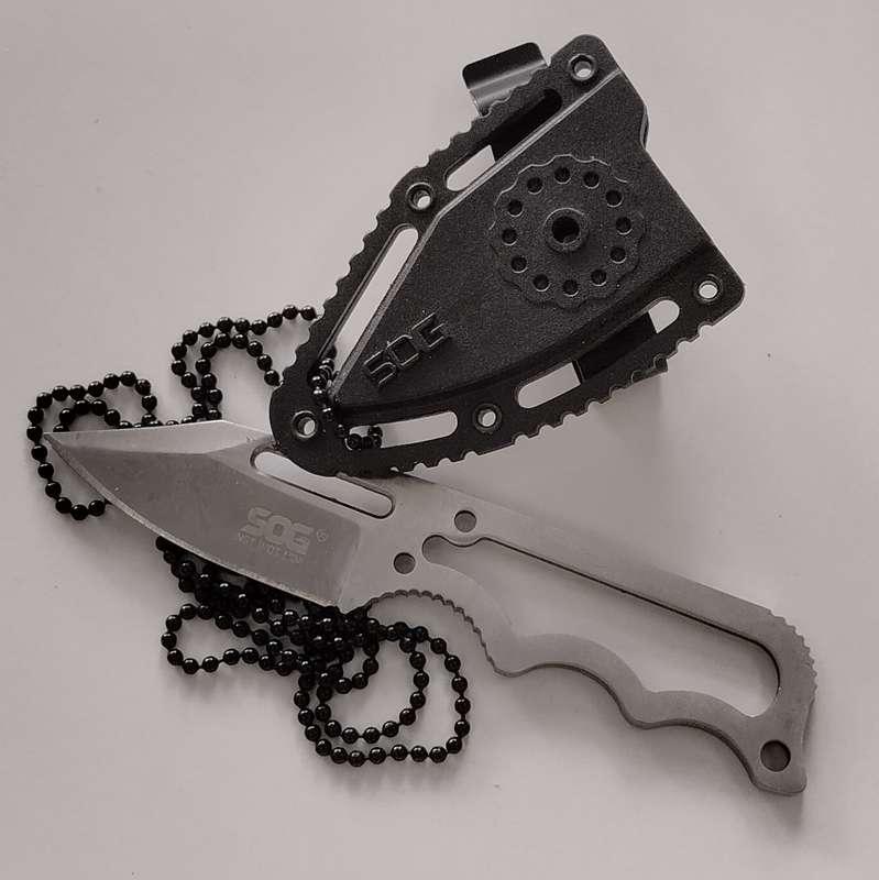 SOG Instinct Mini Knife with Sheath #O0080