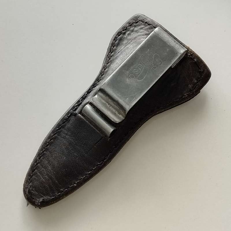Kershaw Amphibian Knife with Plastic and Leather Sheath #O0078
