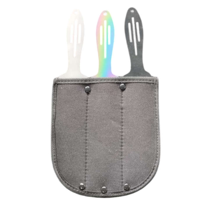 3 Piece Throwing Knives with Sheath #O0083
