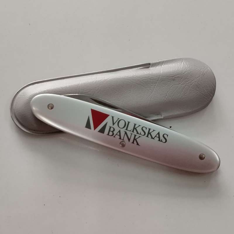 Vintage Volkskas Victorinox pocket knife with pouch #O0100