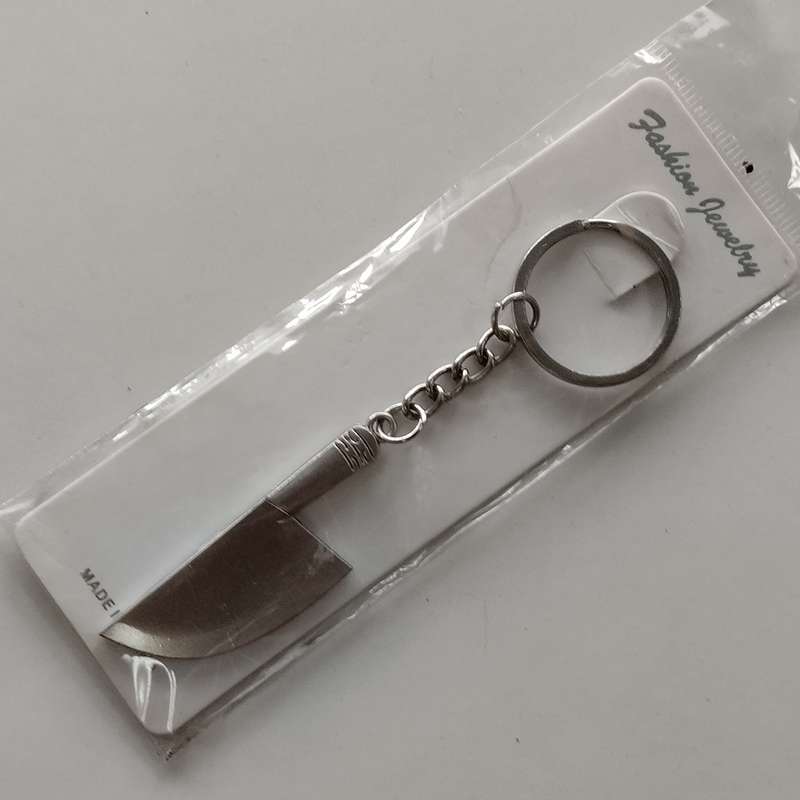 Cleaver shaped keychain  #O0121
