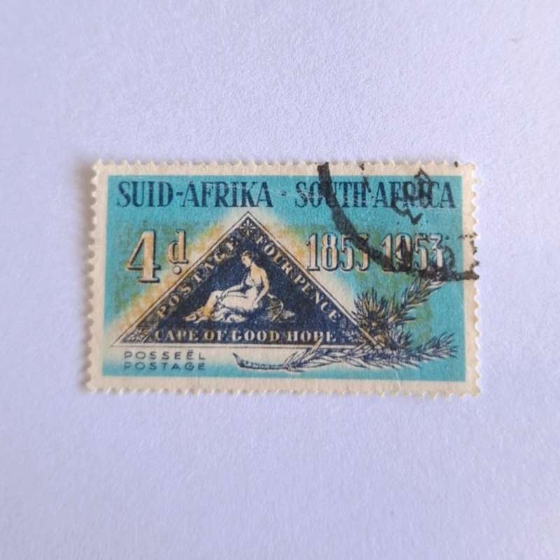 1953 SA Cape of Good Hope 4d Stamp #O0132