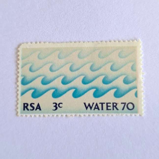 1970 RSA Water Campaign 3c Stamp #O0128