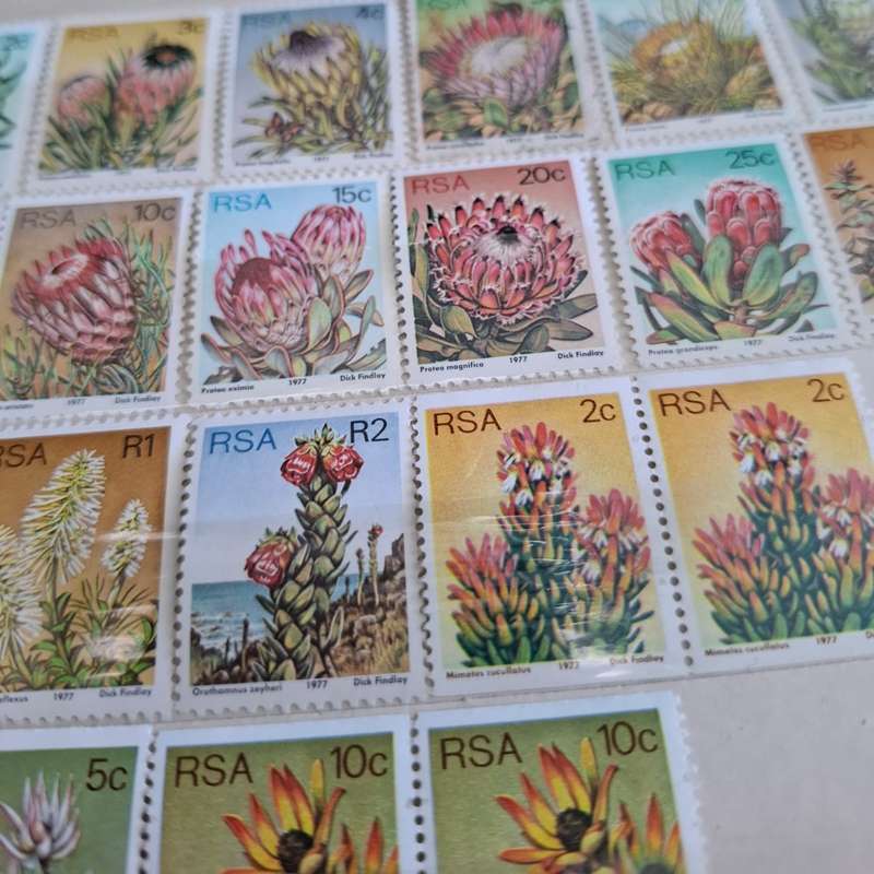 1977 Dirk Findlay 3rd Definitive Issue Partial Set (55 Stamps in Total) #O0135