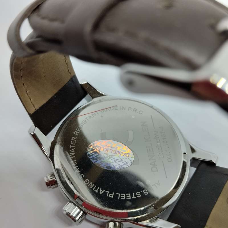 Daniel Klein Exclusive Mens Watch with Box and Papers #W0128