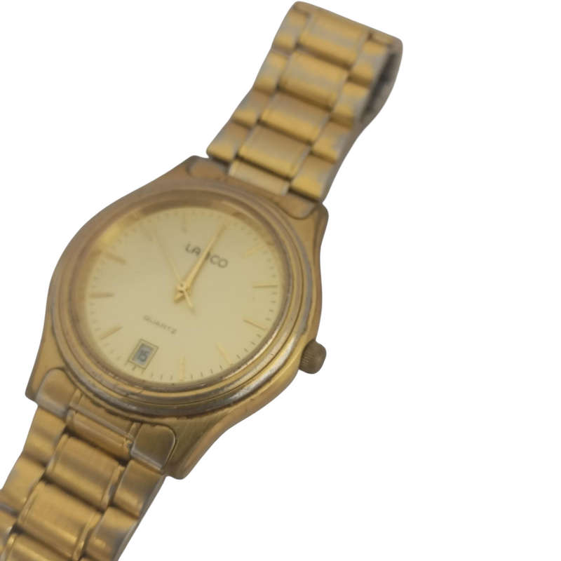 Mens Gold Plated Lanco  - Working