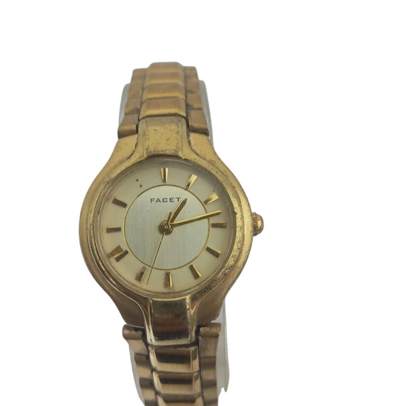 Ladies Gold Plated Facet  - Working