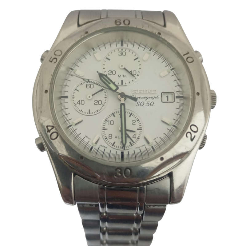 Seiko Chronograph 7t32 - Working