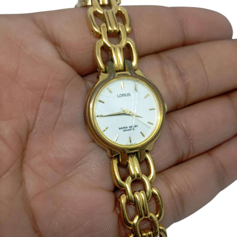 Gorgeous Lorus Womens Gold Watch - Running
