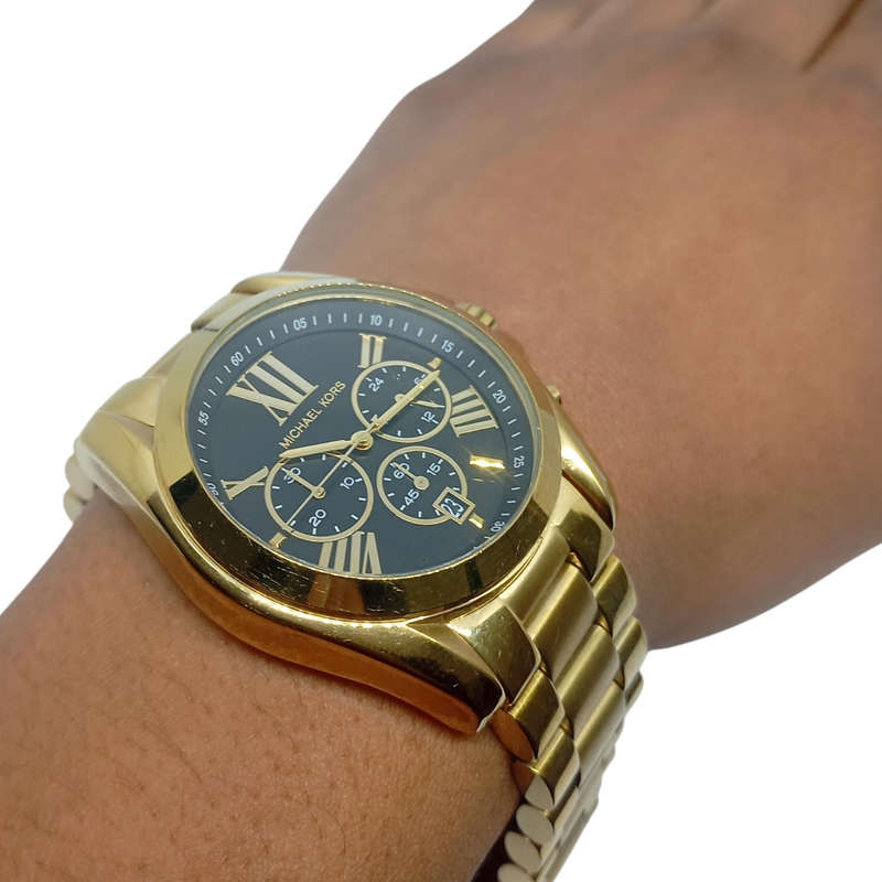 Gold Plated Michael Kors Bradshaw - Working