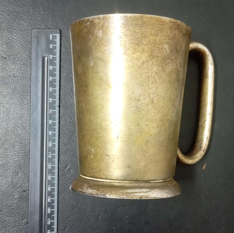 Vintage Silver Plated Mug