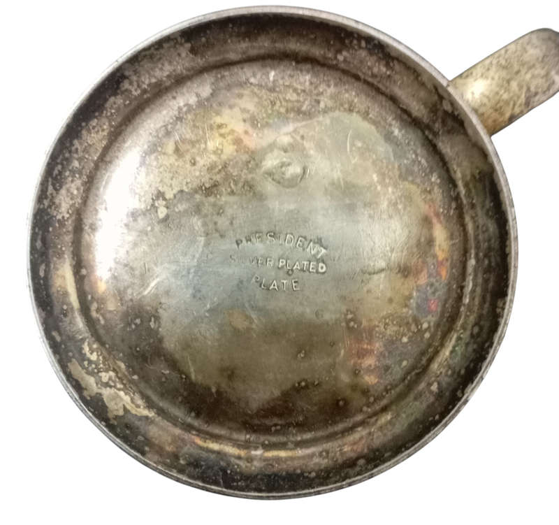 Vintage Silver Plated Mug