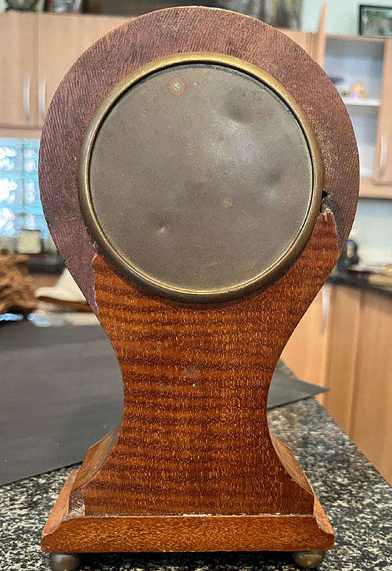 Antique Duverdry & Bloquel French Balloon Bracket Clock, Not Working