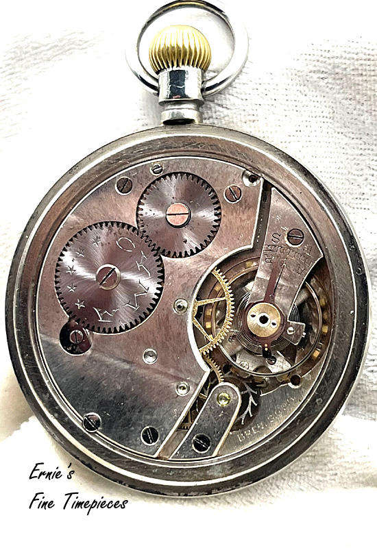 Antique Cyma Pocket Watch, Cal 971 from 1920's, Serviced