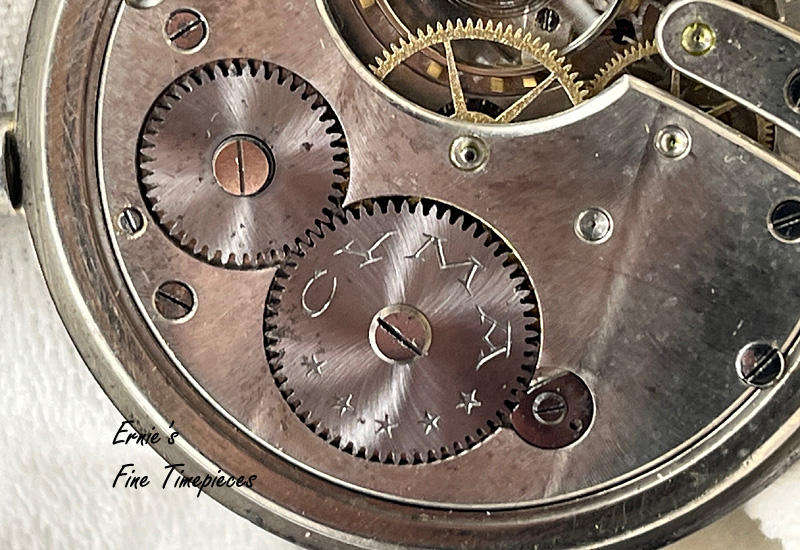Antique Cyma Pocket Watch, Cal 971 from 1920's, Serviced