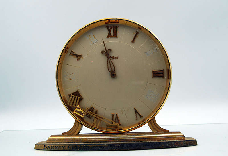 Jaeger LeCoultre, Imhof and Swiza Desk Clocks, 8 Days Winding,  for Repairs or Spares