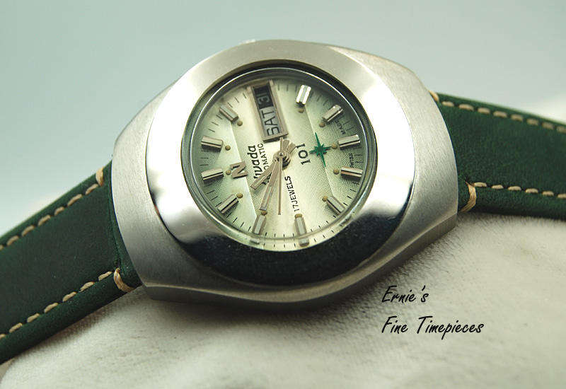 Vintage Nivada 101 Automatic Men 's Watch, NOS, from 1969