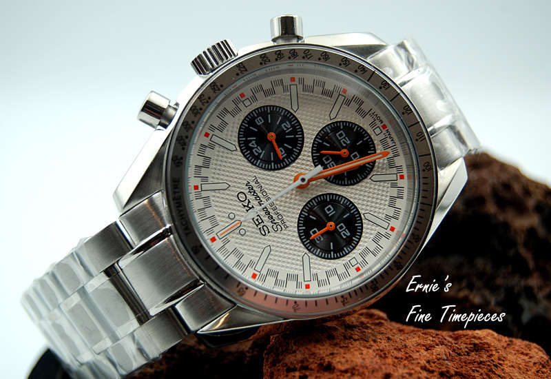 Speedmaster Chronograph MOD Watch, Seiko VK63 Movement, NEW