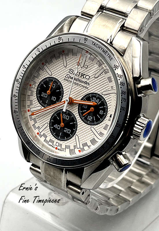 Speedmaster Chronograph MOD Watch, Seiko VK63 Movement, NEW
