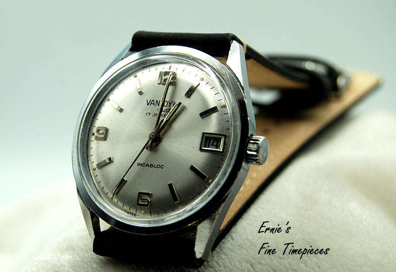 Swiss Vintage Van Dyk Automatic Men's Watch, Cal. FHF905, Serviced