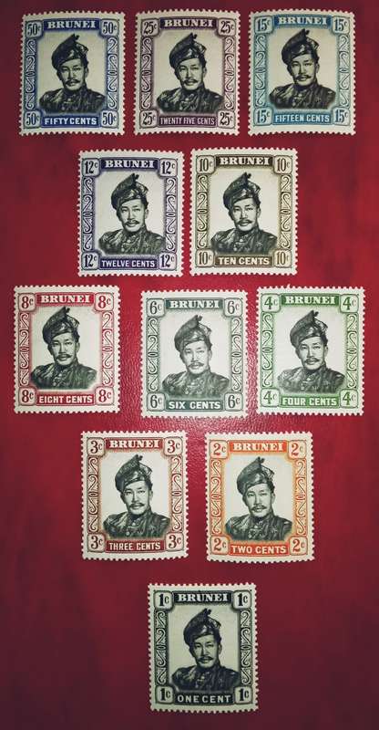 Brunei, 1908-1955 CV £200 (R5000)