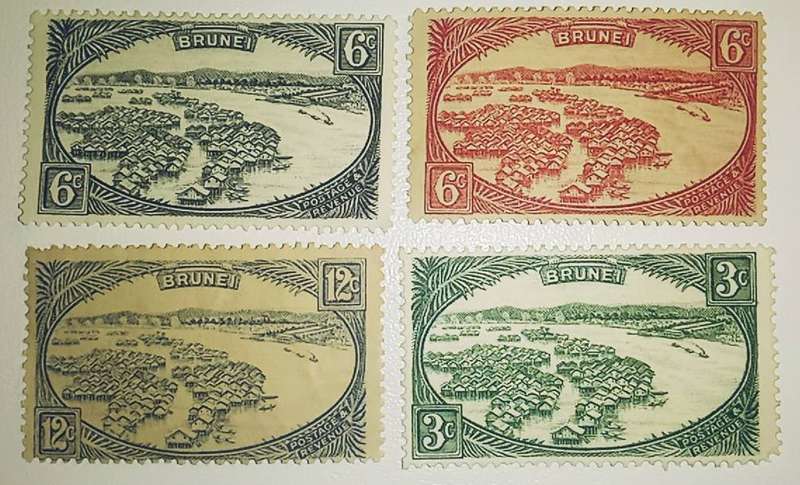 Brunei, 1908-1955 CV £200 (R5000)