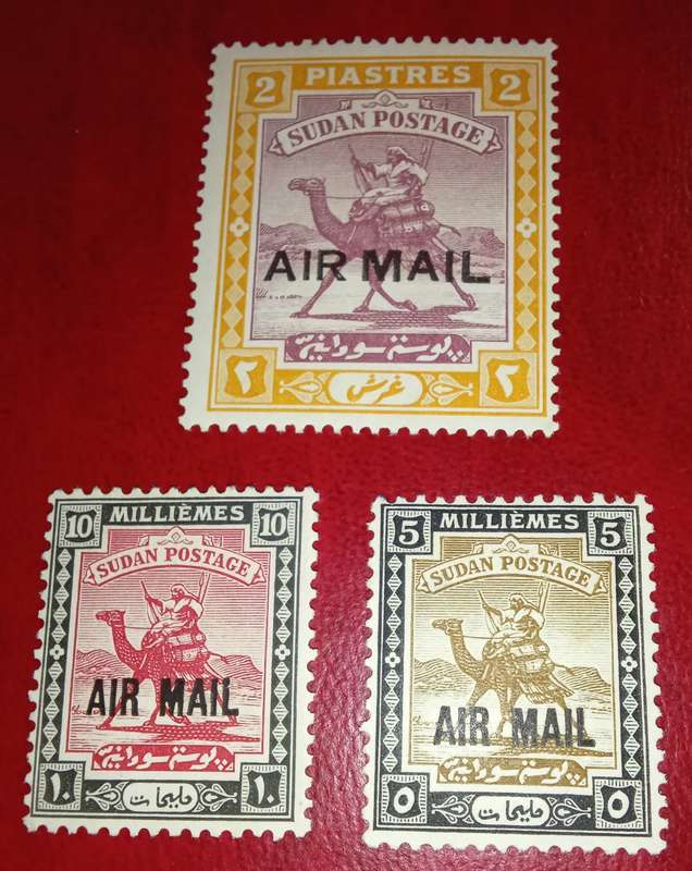 Sudan stamps bundle CV $200