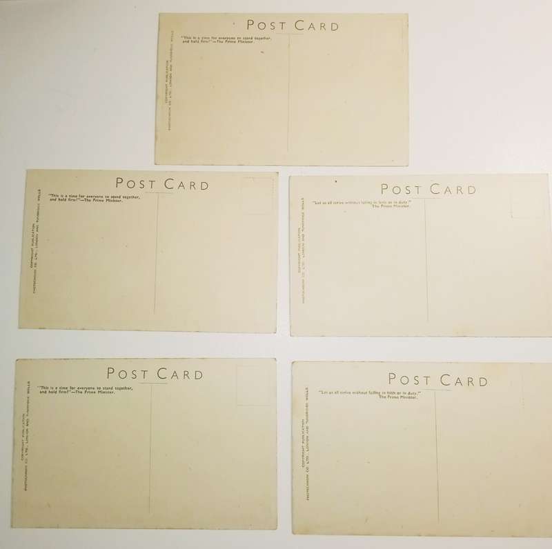 World War II postcards