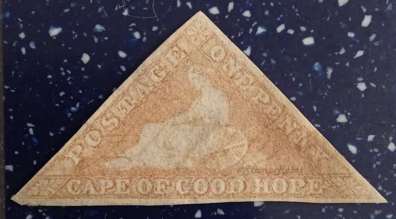 10 Cape of Good Hope Triangular stamps 1853-1864