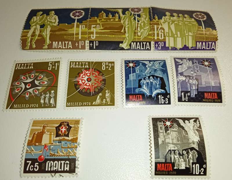 Malta stamps bundle