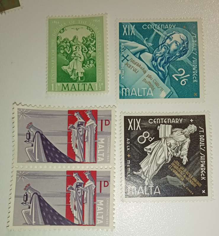 Malta stamps bundle