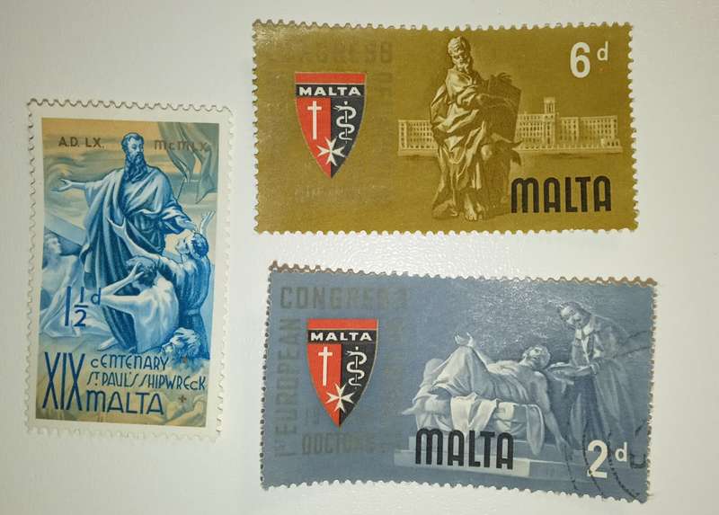 Malta stamps bundle