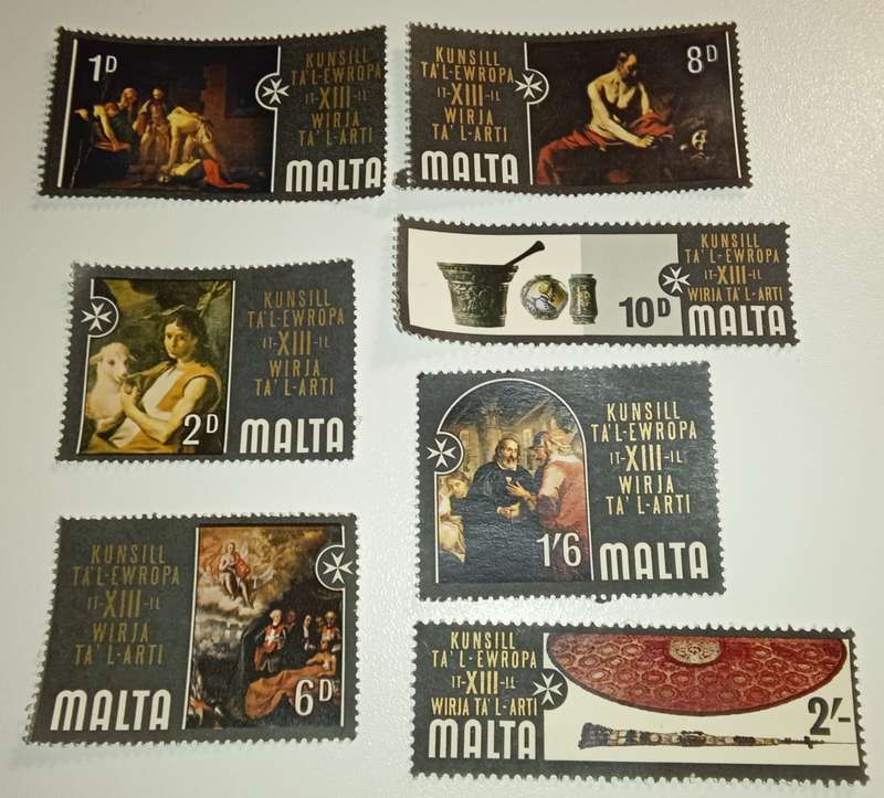 Malta stamps bundle