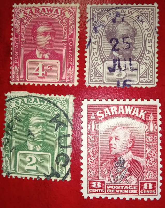 Sarawak stamps cv $110