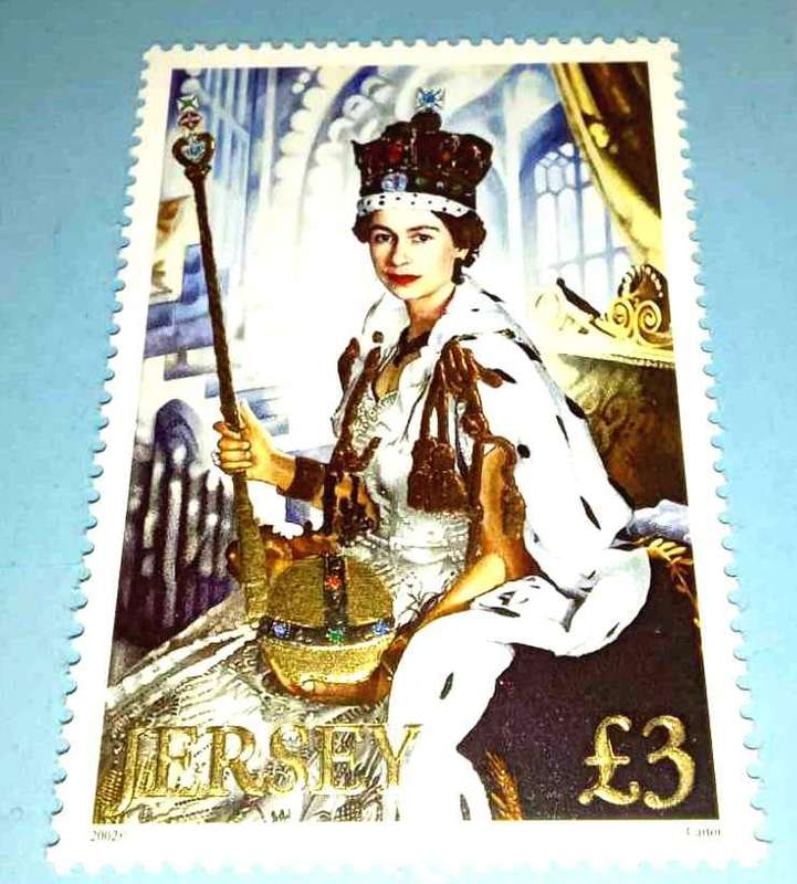 £1 £2 and £3 Great Britain, Jersey stamps ** 1985-2002
