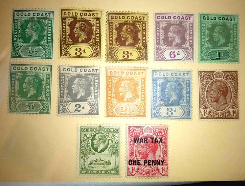 Gold Coast Stamps