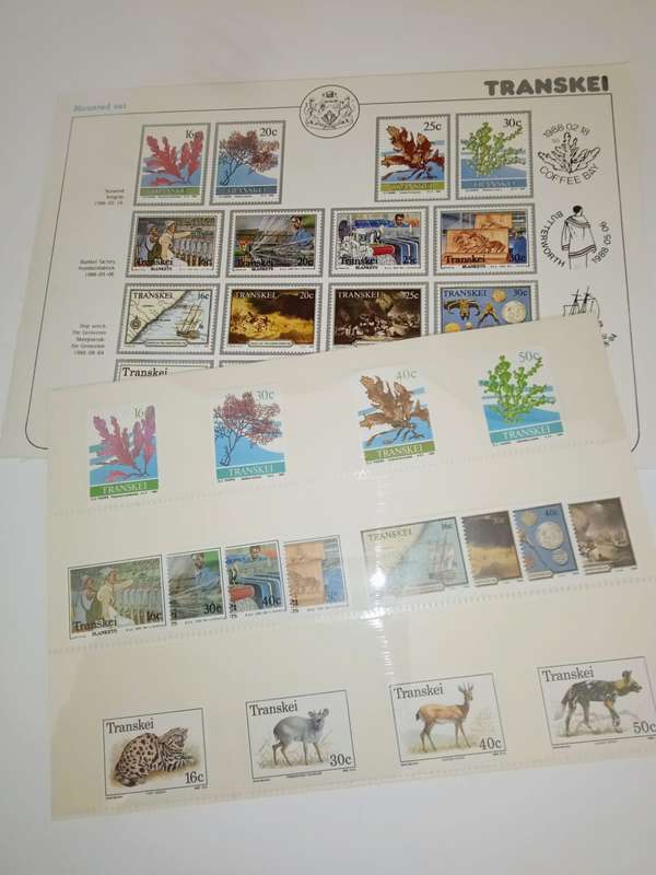 South Africa, S.Rhodesia and Homelands Stamps, Covers, Cylinders and postcards