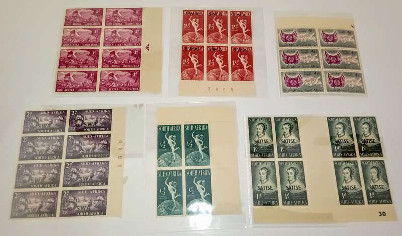 South Africa, S.Rhodesia and Homelands Stamps, Covers, Cylinders and postcards