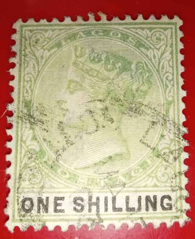 Lagos, Nigeria stamp Queen Victoria SG 38, 1887