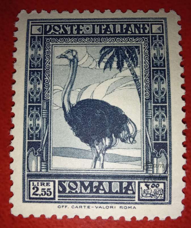 Italian Somalia 2.25 Lira stamp 1930s